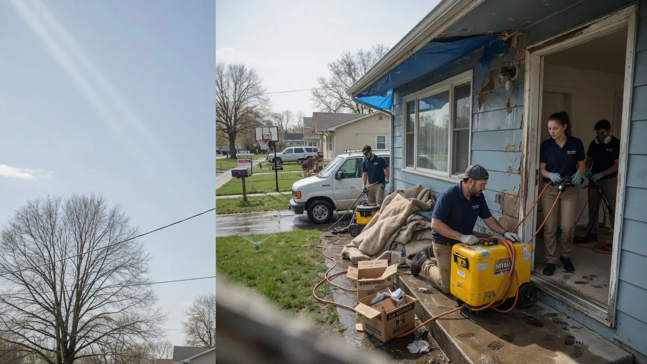 Basement Flood Cleanup in Scotland, IN near me